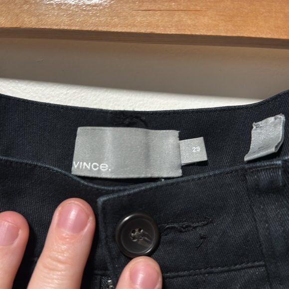 Vince black Dylan 5 pocket pant size 29x30 - Picture 2 of 3